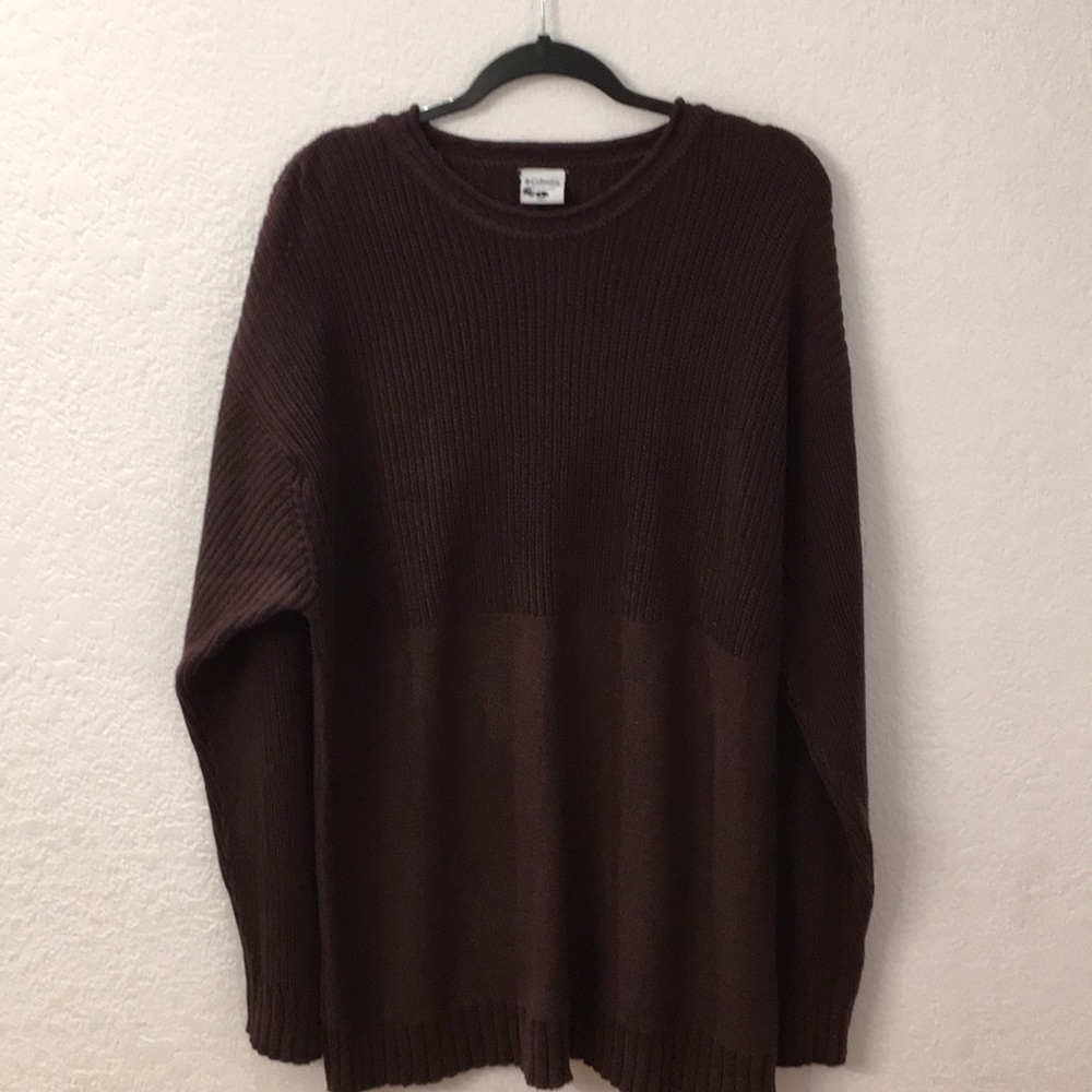 Columbia sweater mens size large